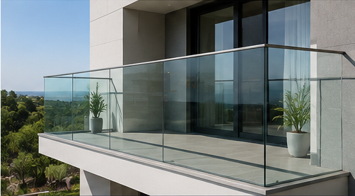 Balcony Glass Railing