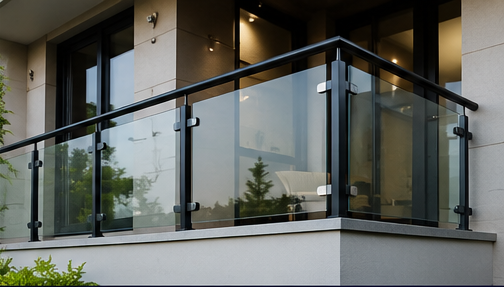 Aluminium Glass Railings